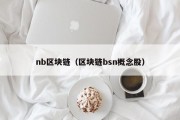nb区块链（区块链bsn概念股）